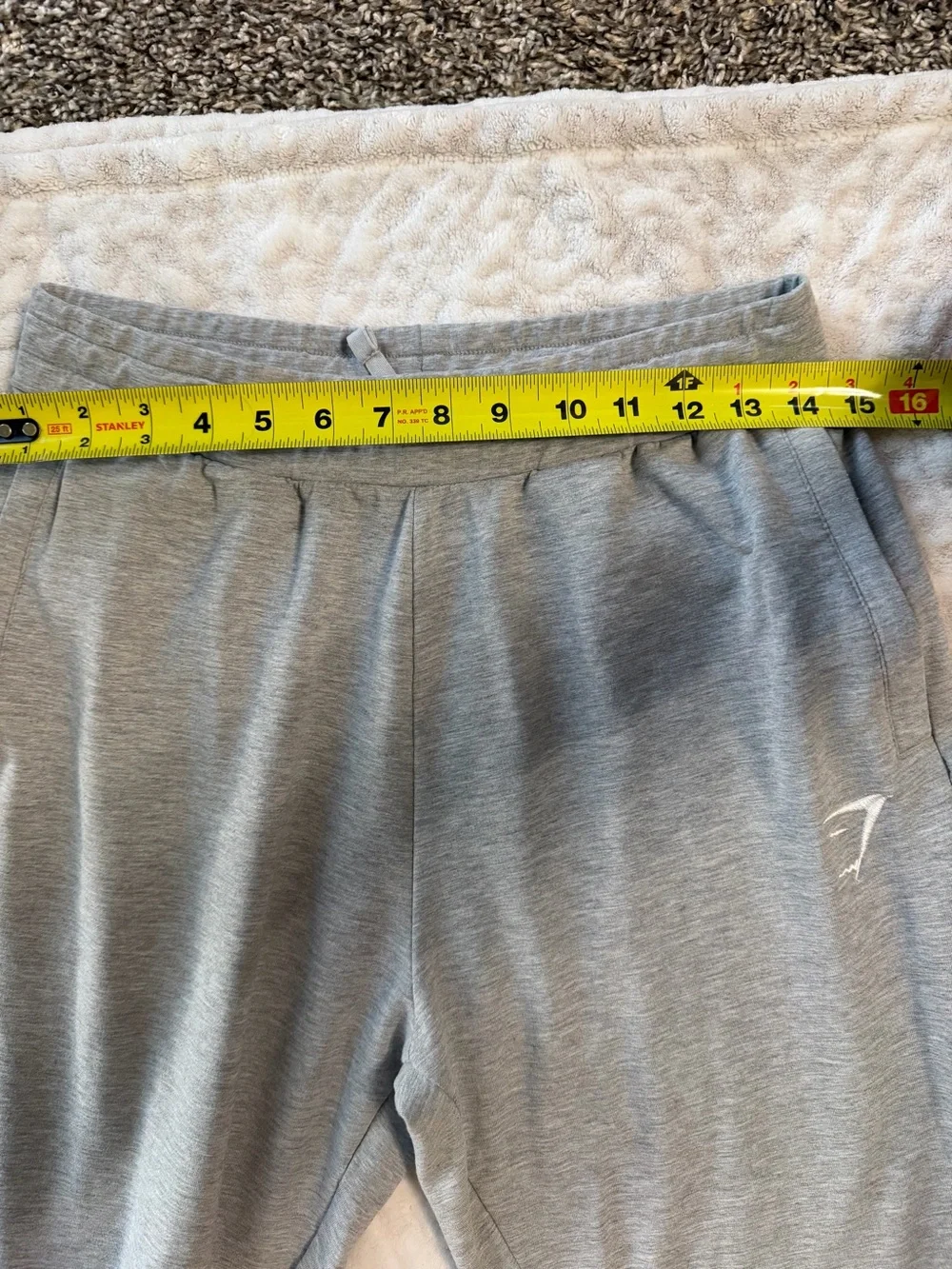 Gymshark Men’s Critical 2.0 Athletic Joggers in Light Grey Marl | Size M